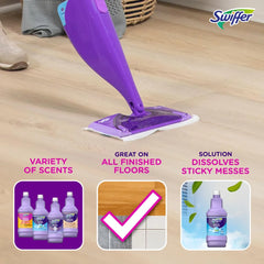 Swiffer Wet Jet Multi-Purpose Cleaner - Fresh - 84.4 fl oz/2ct: For Swiffer Mops, Multi-Surface Use, Mop Refills