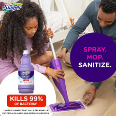 Swiffer WetJet Solution Fresh Citrus Antibacterial Cleaner - 42.2 fl oz