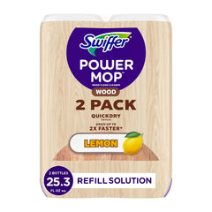 Swiffer Lemon Power Mop Wood Quick Dry Wood Floor Cleaning Solution