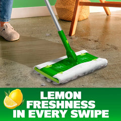 Swiffer Lemon Sweeper Hair Magnet Heavy Duty Dry Refills Floor Cleaners - 20ct