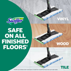 Swiffer Sweeper Heavy Duty Multi-Surface Wet Cloth Refills for Floor Mopping and Cleaning - Fresh scent - 20ct: Cotton Material