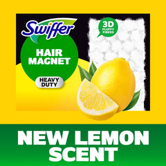 Swiffer Lemon Sweeper Hair Magnet Heavy Duty Dry Refills Floor Cleaners - 20ct