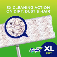 Swiffer Sweeper XL Dry Pad Refill Sweeping Cloths - 16ct: Cotton, Floor Cleaning Tools