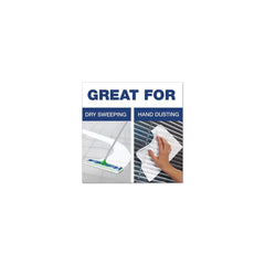 Swiffer Dry Refill Cloths, 10.63 x 8, White, 32/Box