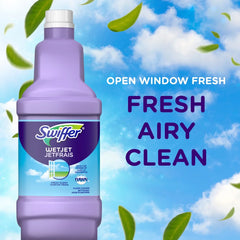 Swiffer Wet Jet Multi-Purpose Cleaner - Fresh - 84.4 fl oz/2ct: For Swiffer Mops, Multi-Surface Use, Mop Refills