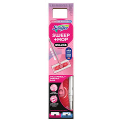 Swiffer Unscented Sweep + Mop Deluxe Floor Cleaners - Wicked Pink: Box, Multi-Surface, Solid Form